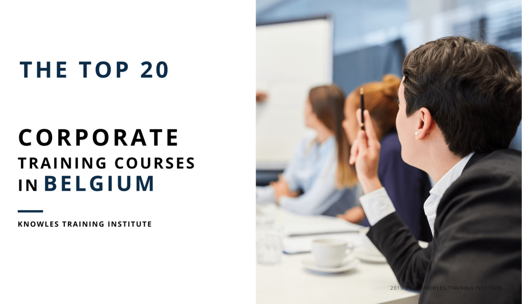 Top 20 Corporate Training Courses in Belgium
